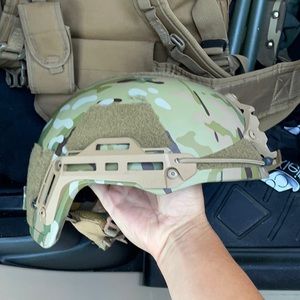 This helmet new is 700 dollars bought from hard headed veterans website